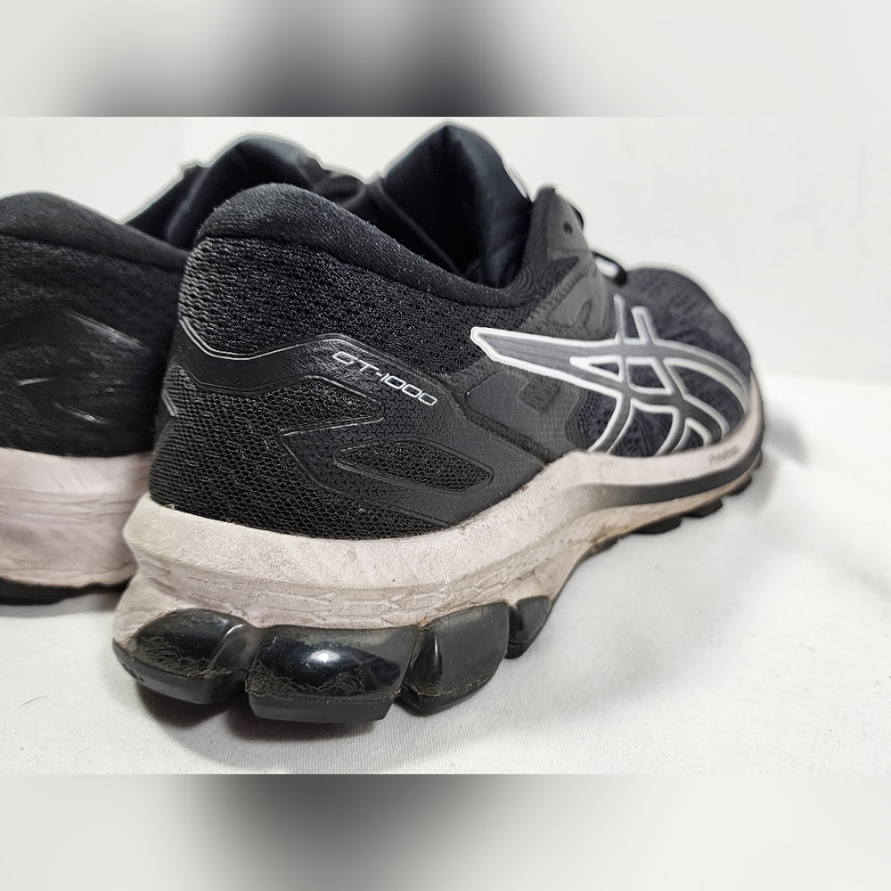 ASICS GT-1000 WOMEN'S RUNNING SHOES, SIZE 9, BLACK - Picture 7 of 10